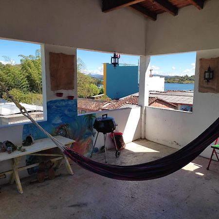 La Casona Hostel Guatape Luaran gambar