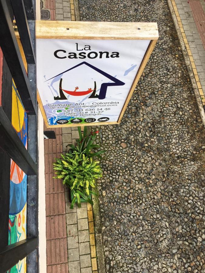 La Casona Hostel Guatape Luaran gambar